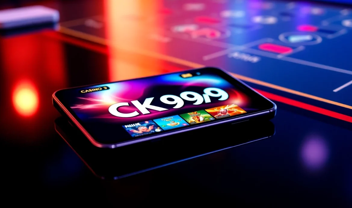 Use the ck999 app for seamless mobile betting on vibrant casino games with engaging graphics and user-friendly interface.