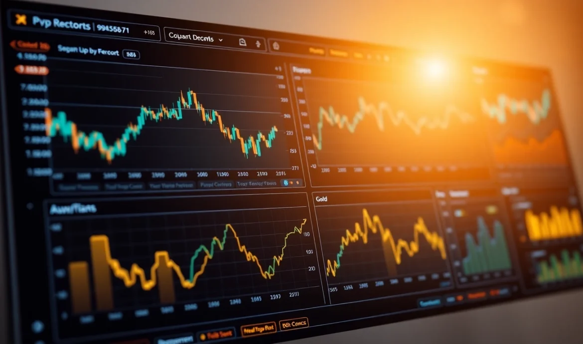 Stock Market Updates highlight fluctuating indexes and gold hitting historic highs with